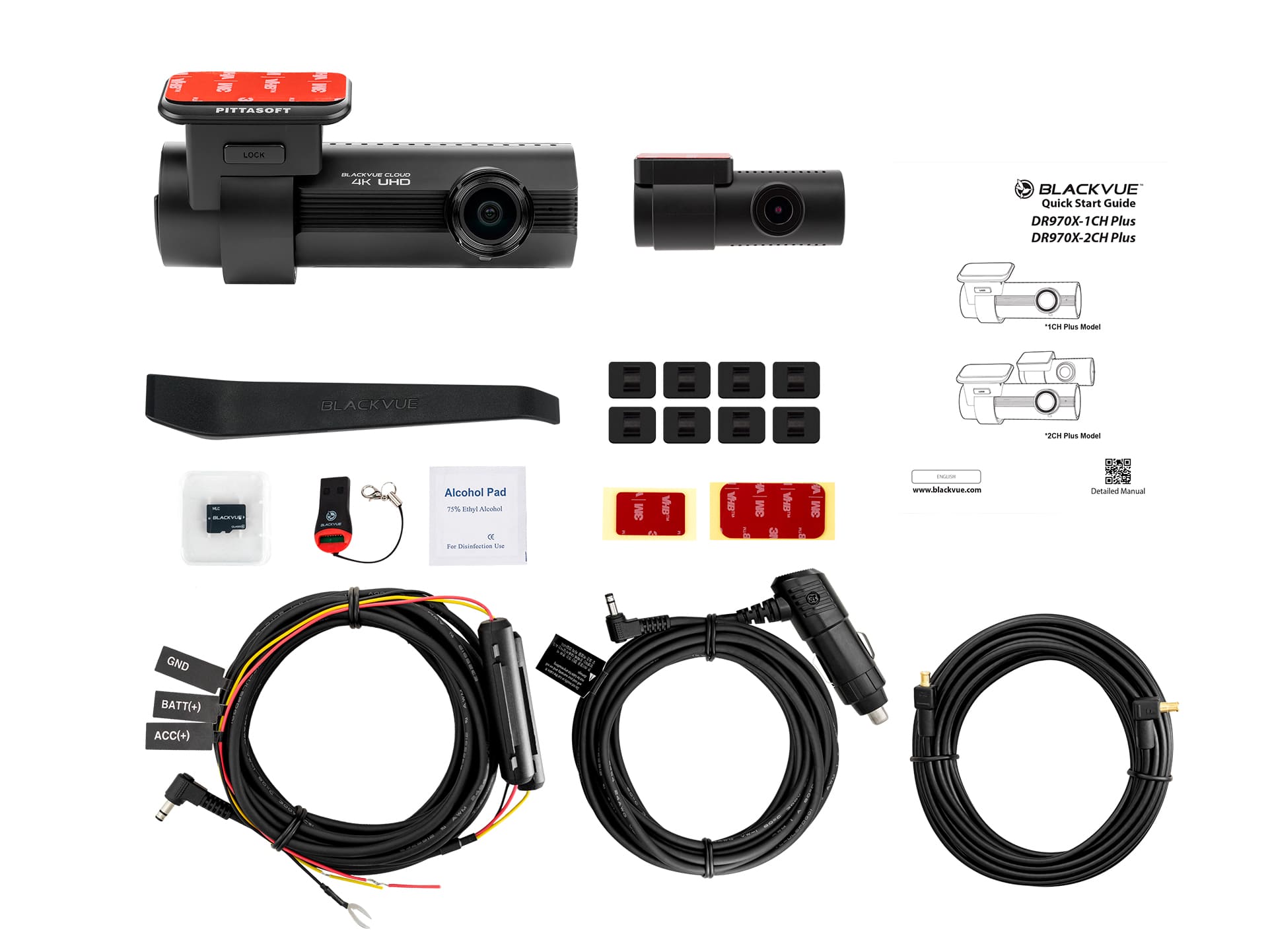 DR970X-1CH PLUS obsah